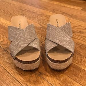 Adorable Lucky Brand Platforms